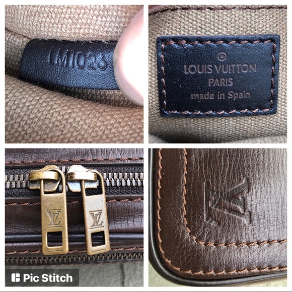 💯Authentic Louis Vuitton Sioux Utah Brown Waist Body Bag - Unisex ❤️VERY RARE❤️ - Picture 6 of 16